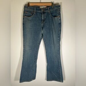 Levi's Y2K Superlow 518 boot cut blue jeans sz 9S stretch vintage 30x27